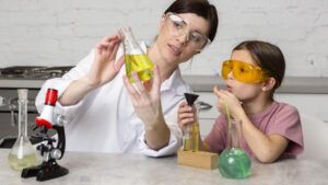 Foto portada entrevista niña en la ciencia