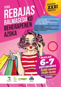 Feria REBAJAS BALMASEDAko beherapenen azoka