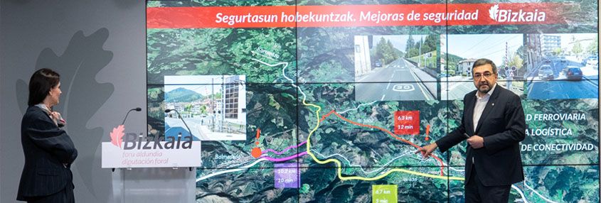 El proyecto de la conexión La Herrera-Malabrigo permitirá reducir tráfico y mejorar la movilidad en Balmaseda